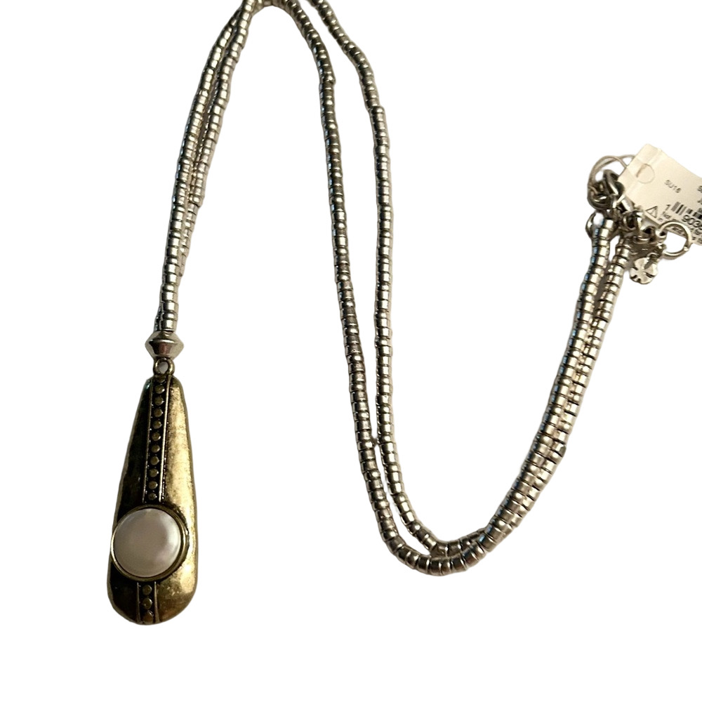 Lucky Brand Semi Precious Accents Pendant Necklace